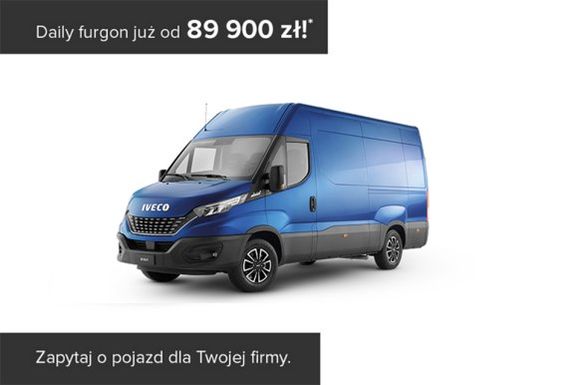 Daily furgon już od 89 900 zł!